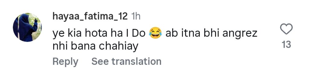 Ramsha Khan Sister's Nikah in English Language Sparks Huge Backlash Ramsha Khan Sister’s Nikah in English Language Sparks Huge Backlash