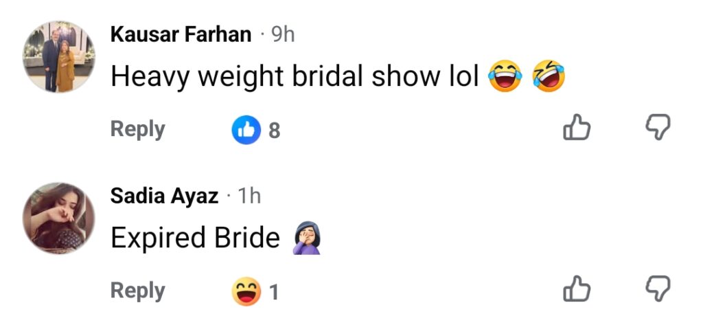 Javeria Saud's Ramp Walk With Aimal Khan At Kashee's Show Trolled Javeria Saud’s Ramp Walk With Aimal Khan At Kashee’s Show Trolled