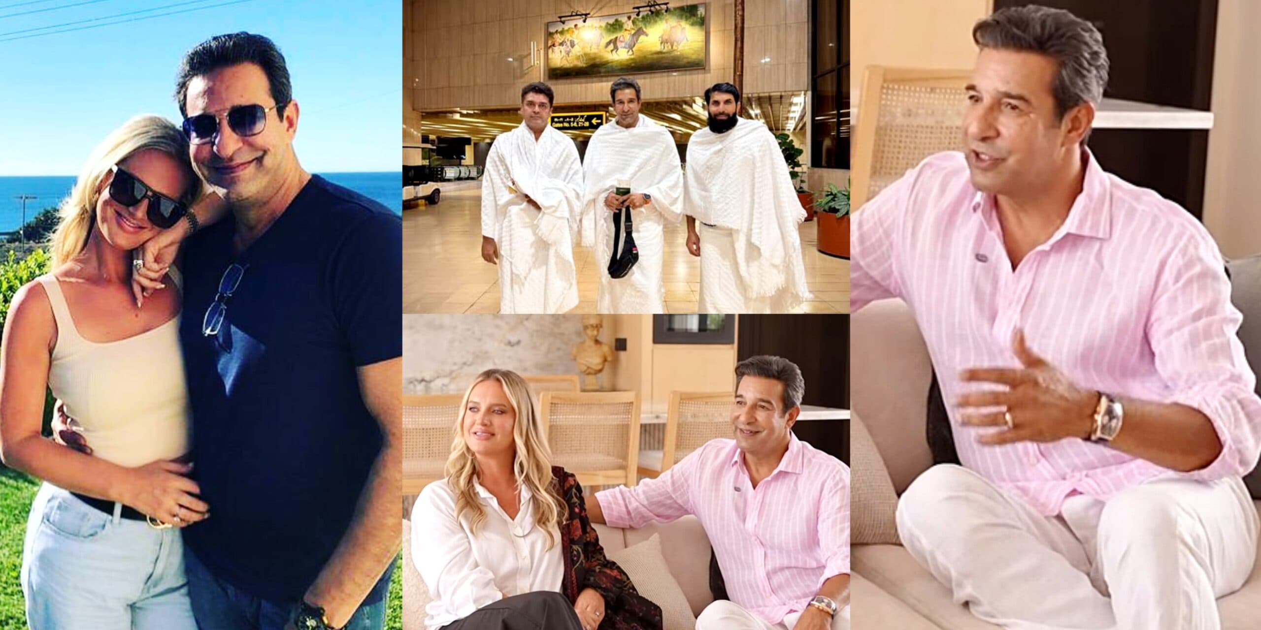 Shaniera Akram Wasim Akram Reveals Why Shaniera Didn’t Accompany Him on Hajj