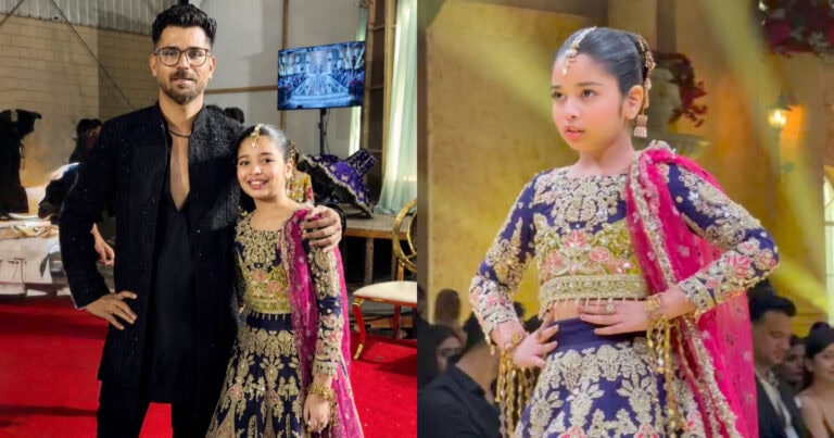 Child Star Aayat Arif Ramp Walk At Kashees Under Fire