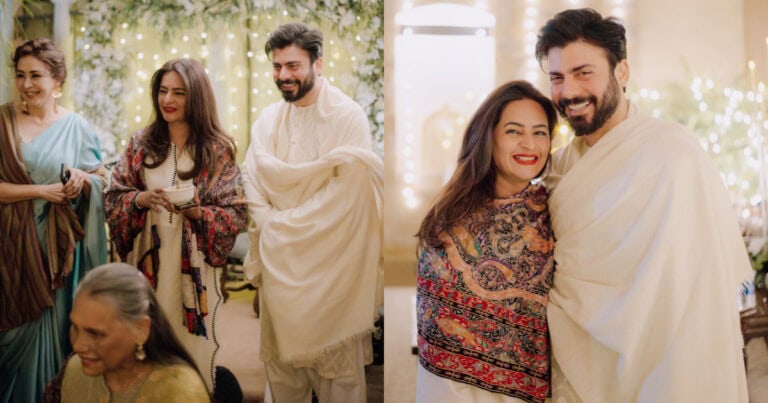 Fawad Khan’s Gorgeous Clicks With Wife From A Wedding
