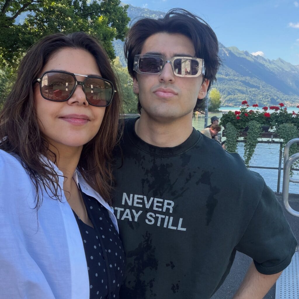 Hadiqa Kiani Paragliding Vacation With Son Hadiqa Kiani Paragliding Vacation With Son