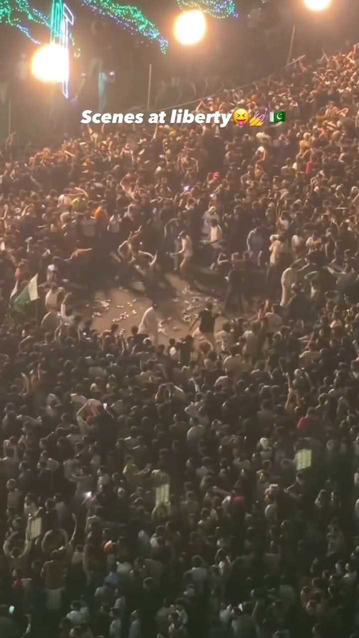 Independence Day Celebration At Liberty Chowk Turned Chaotic