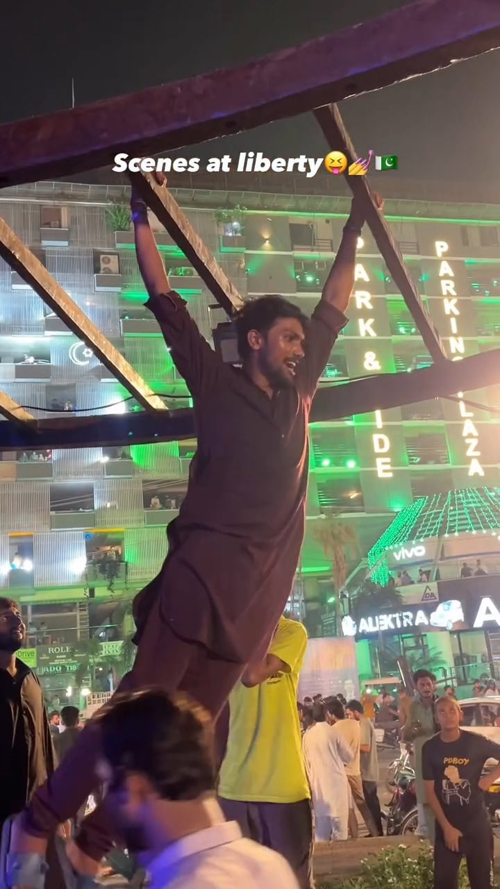 Independence Day Celebration At Liberty Chowk Turned Chaotic