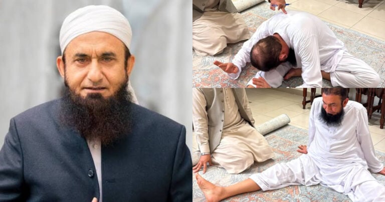 Maulana Tariq Jamil’s Yoga Poses Divide The Internet