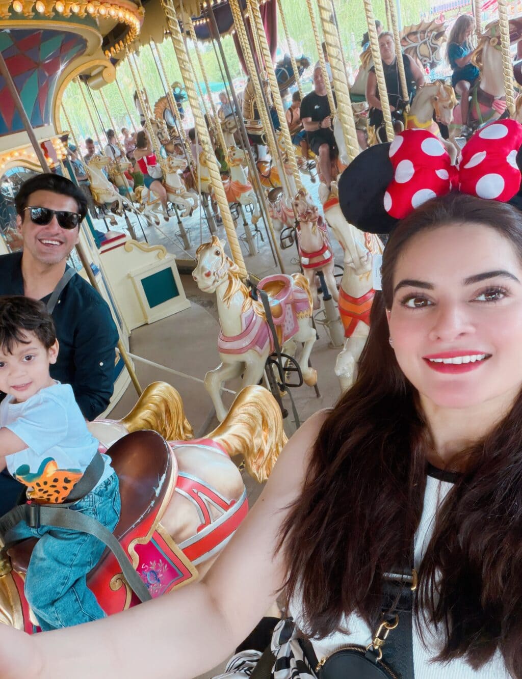 Minal Khan & Family Create Sweet Memories at Disneyland Paris