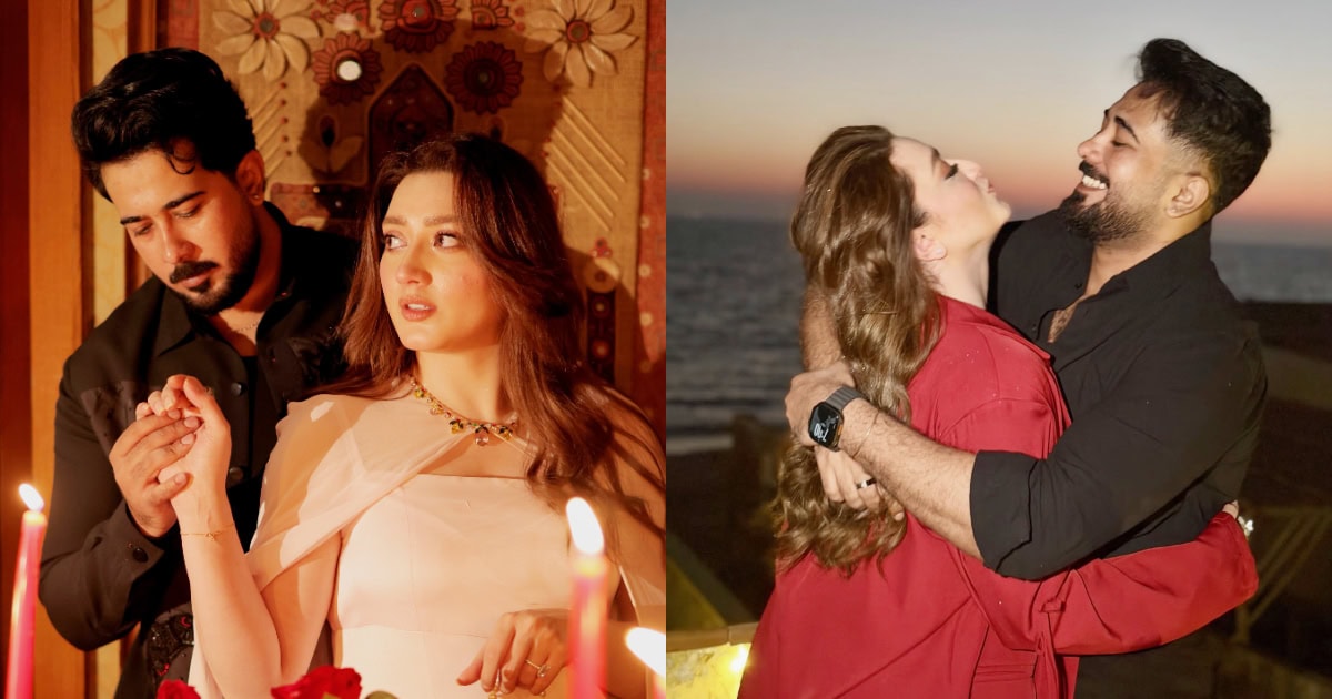 Momina Iqbal & Husband’s Extreme Romance Has Internet Cringing