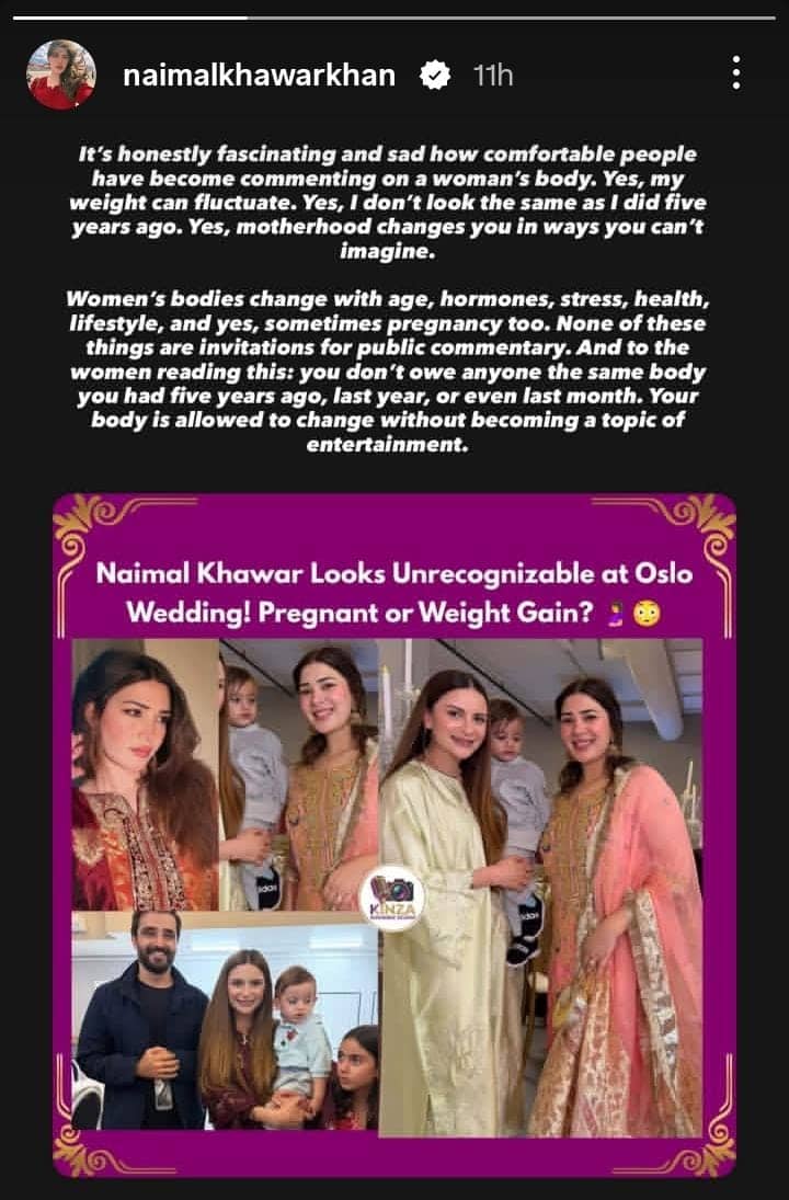 Naimal Khawar Defends Her Looks - Internet Debates Naimal Khawar Defends Her Looks - Internet Debates