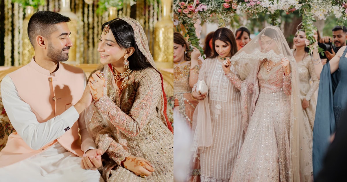 Ramsha Khan’s Sister Alysha Khan’s Nikkah HD Pictures