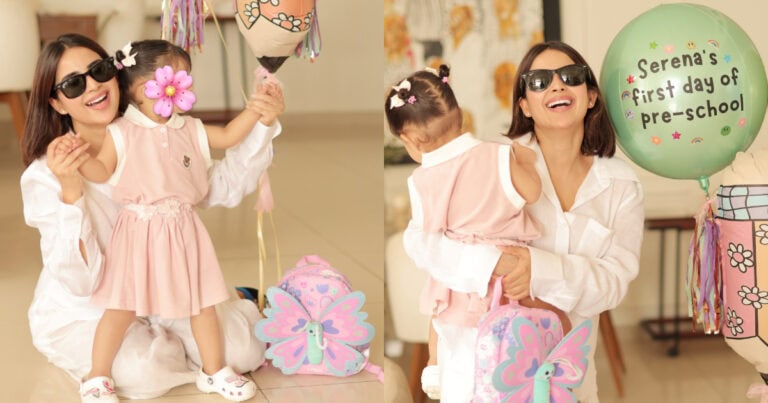 Saboor Aly Sending Baby Daughter To School Elicits Debate