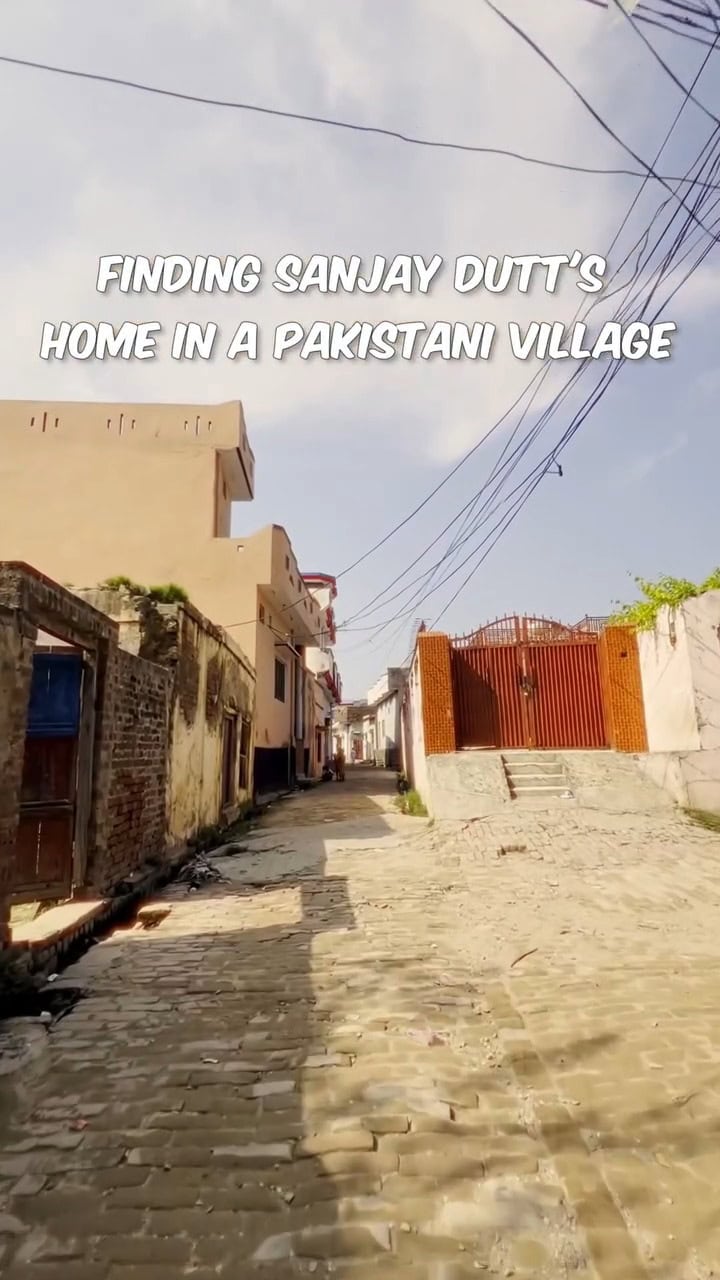 Pakistani Influencer Finds Sanjay Dutt's Pakistani Home Pakistani Influencer Finds Sanjay Dutt’s Pakistani Home