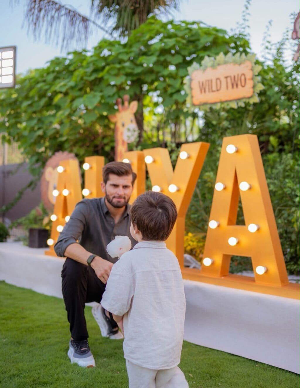 Shahid Afridi & Shaheen Afridi Celebrate Aliyar's Birthday Shahid Afridi & Shaheen Afridi Celebrate Aliyar's Birthday