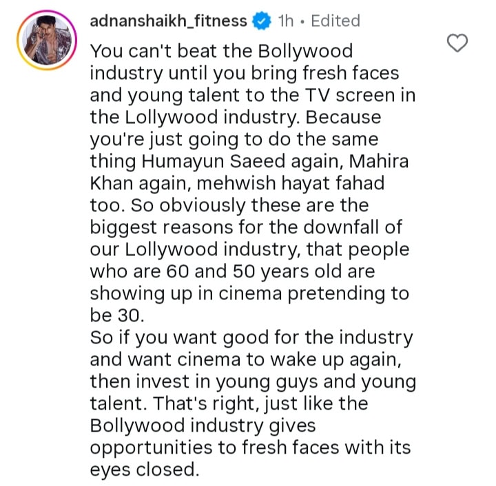 Salman Iqbal’s Huge Claim About Filmmaking Gets Backlash