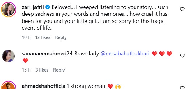 Sabahat Bukhari Reveals Painful Reality Of Separation From Daughter Sabahat Bukhari Reveals Painful Reality Of Separation From Daughter