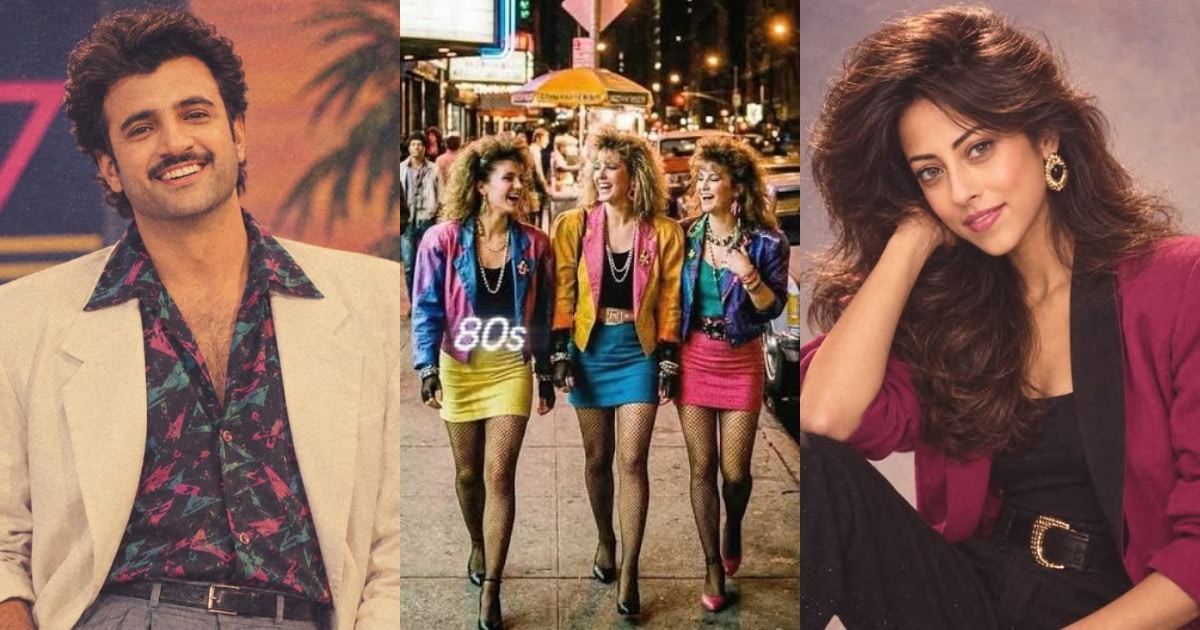 Pakistani Celebrities Imagine Themselves In The 80s