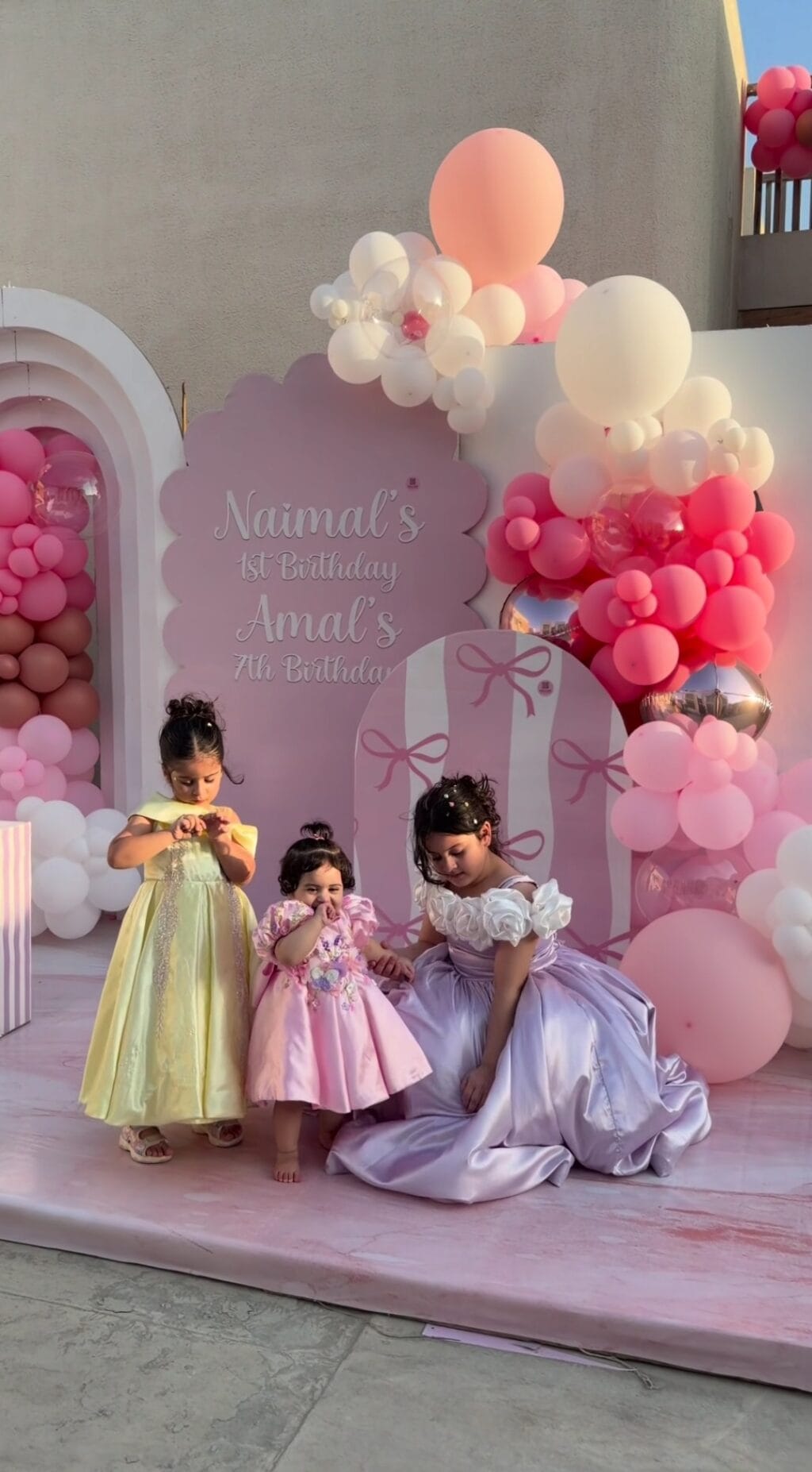 Aiman Khan and Muneeb Butt Celebrate Amal & Naimal's Joint Birthday Aiman Khan and Muneeb Butt Celebrate Amal & Naimal’s Joint Birthday