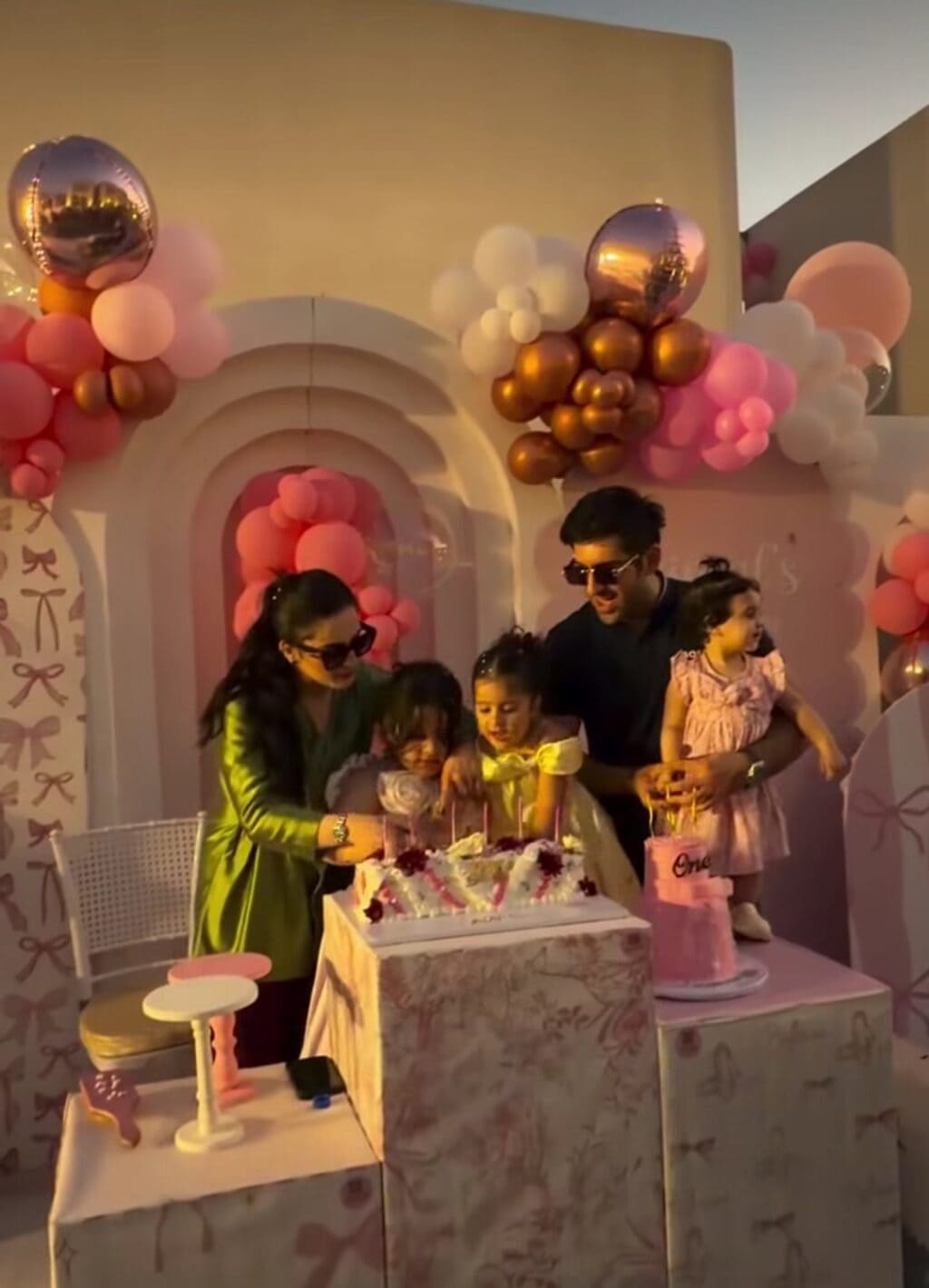 Aiman Khan and Muneeb Butt Celebrate Amal & Naimal's Joint Birthday Aiman Khan and Muneeb Butt Celebrate Amal & Naimal’s Joint Birthday