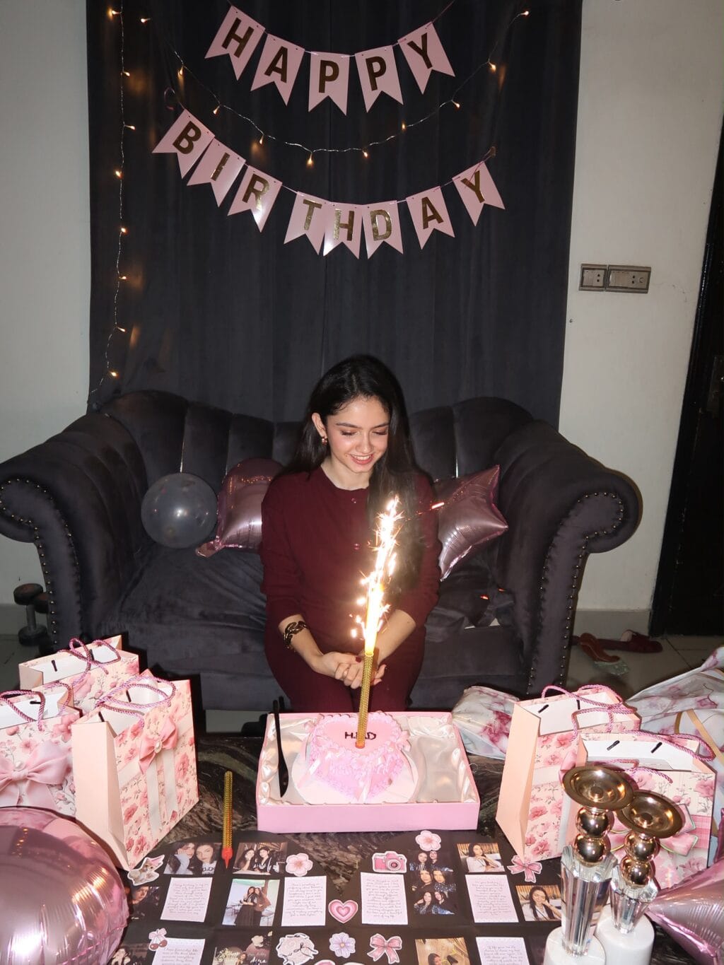 Aina Asif 18th Birthday Celebration Pictures Aina Asif 18th Birthday Celebration Pictures
