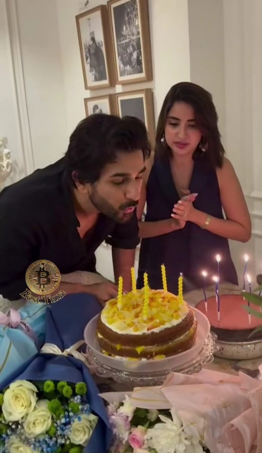 Ali Ansari Birthday Pictures & Wish From Wife Saboor Aly Ali Ansari Birthday Pictures & Wish From Wife Saboor Aly