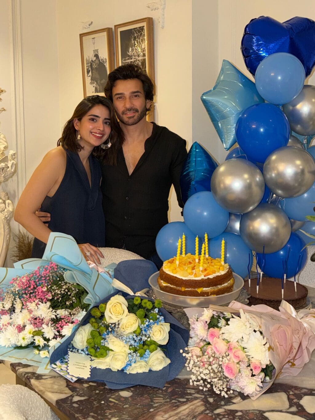 Ali Ansari Birthday Pictures & Wish From Wife Saboor Aly Ali Ansari Birthday Pictures & Wish From Wife Saboor Aly