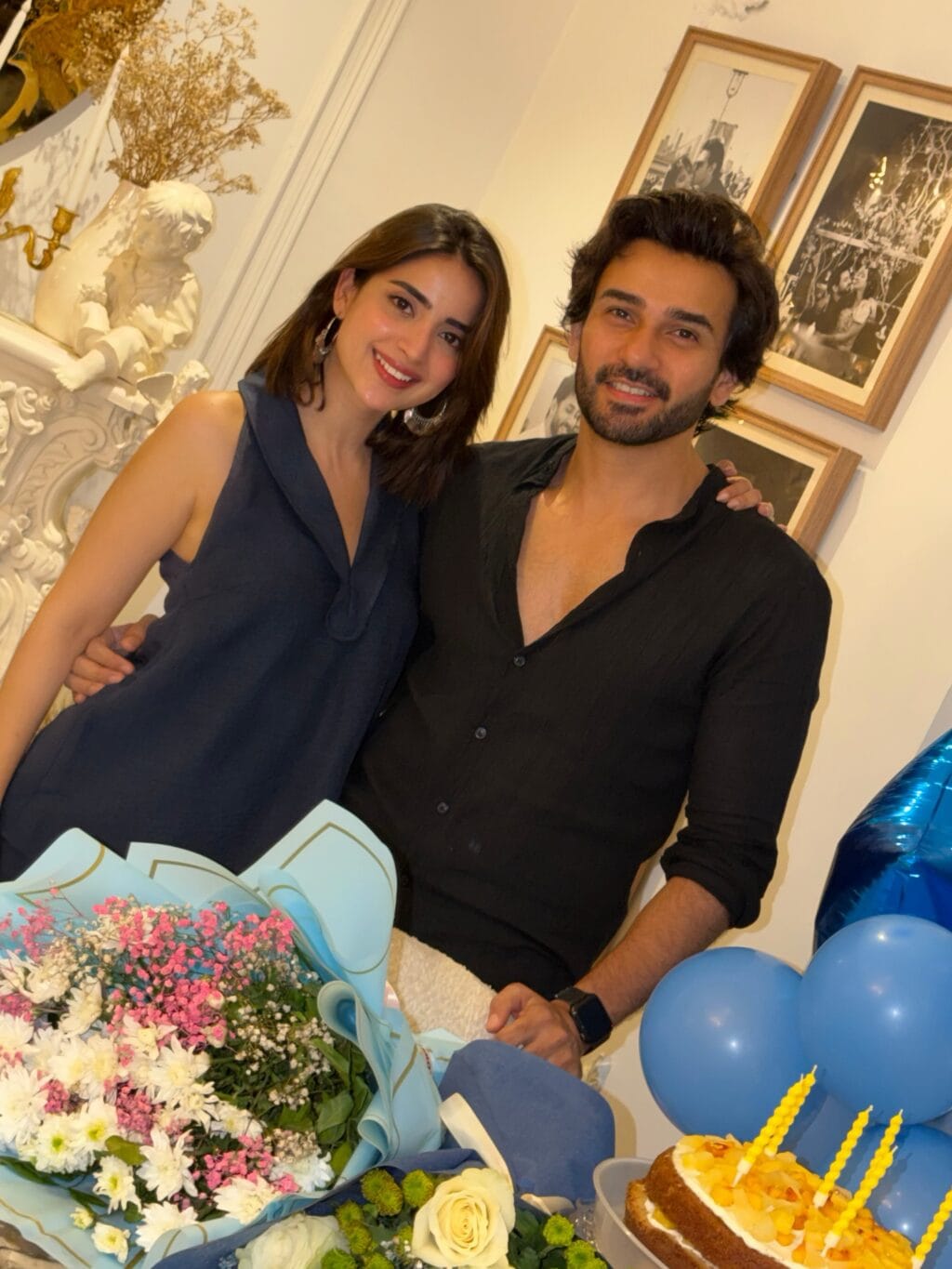 Ali Ansari Birthday Pictures & Wish From Wife Saboor Aly Ali Ansari Birthday Pictures & Wish From Wife Saboor Aly