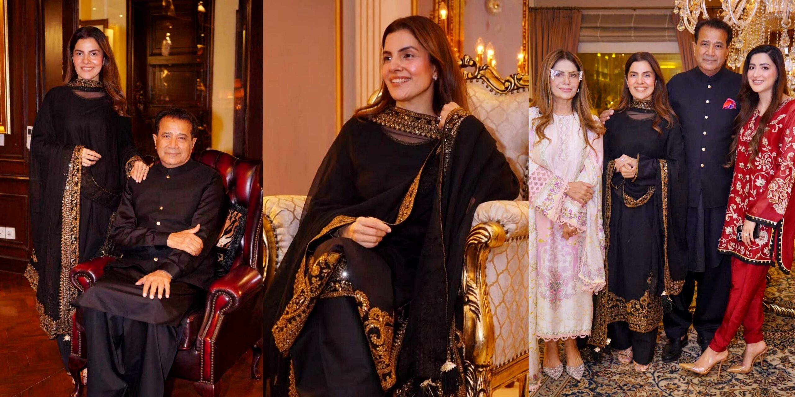 Kiran Khan & Mirza Ishtiaq Baig First Family Dinner After Wedding