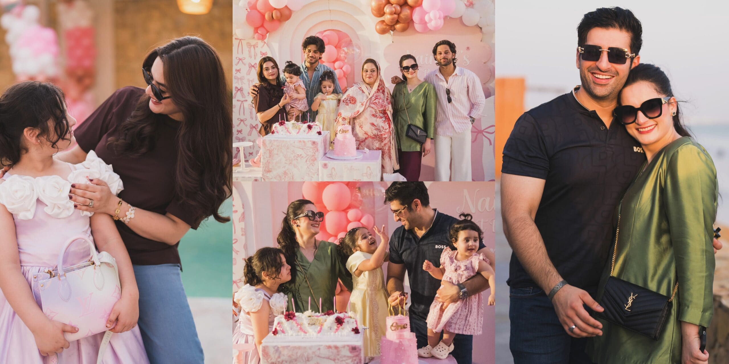 Aiman Khan and Muneeb Butt Celebrate Amal & Naimal’s Joint Birthday