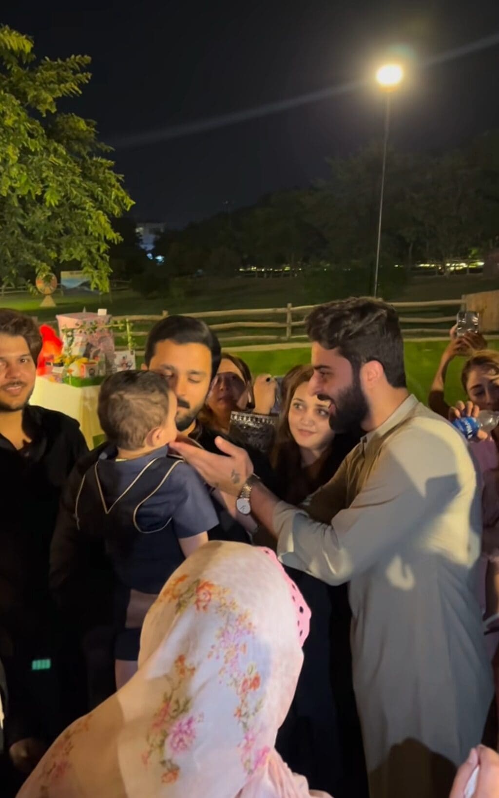 Rajab Butt Attends Son Kivan’s Birthday