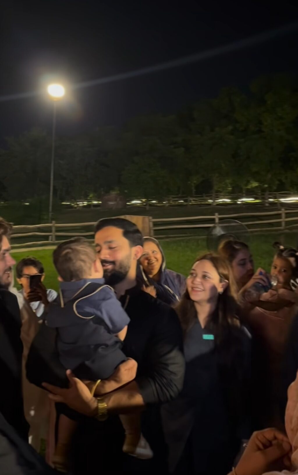 Rajab Butt Attends Son Kivan’s Birthday