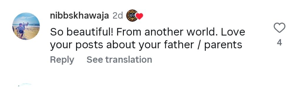 Shafi Muhammad Daughter’s Heartwarming Birthday Wish for Late Father