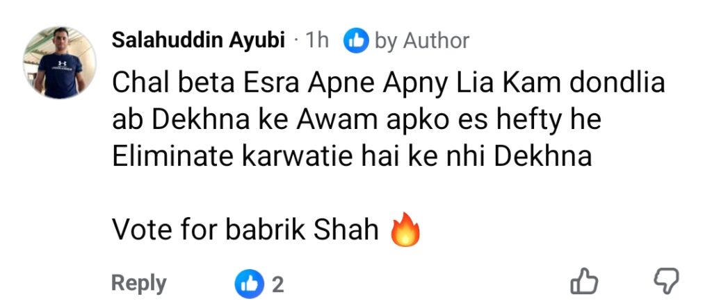 Esra Votes Against Babrik Public Reaction Esra Votes Against Babrik Public Reaction