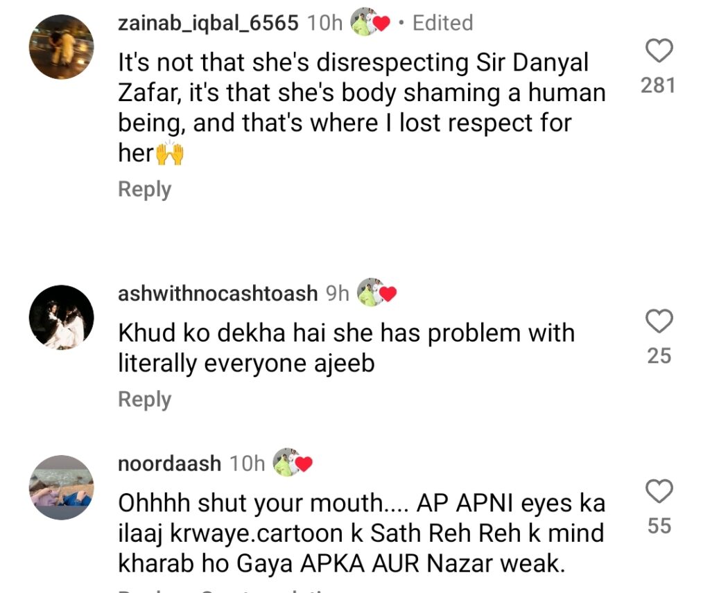 Nadia Afgan Faces Backlash For Mocking Danyal Zee in Raqaas Nadia Afgan Faces Backlash For Mocking Danyal Zee in Raqaas