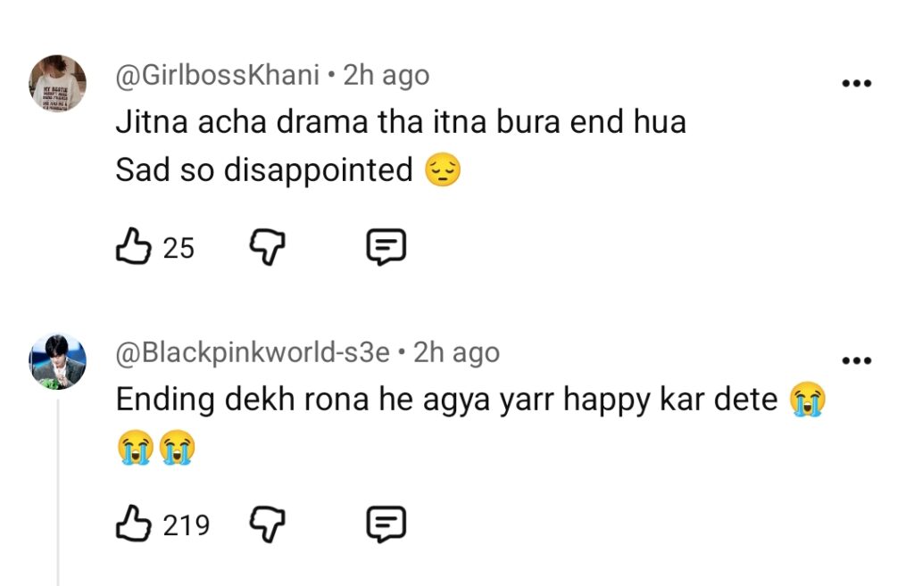 Tapish Last Episode Public Reaction Tapish Last Episode Public Reaction