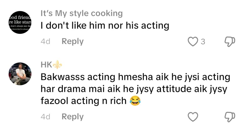Danish Taimoor's Acting in Nashtar's Emotional Scene Draws Backlash Danish Taimoor’s Acting in Nashtar’s Emotional Scene Draws Backlash