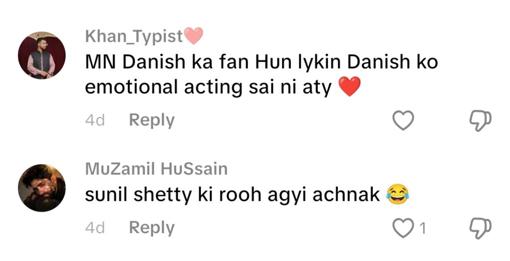 Danish Taimoor's Acting in Nashtar's Emotional Scene Draws Backlash Danish Taimoor’s Acting in Nashtar’s Emotional Scene Draws Backlash
