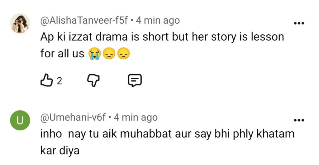 Aap Ki Izzat Last Episode Public Reaction Aap Ki Izzat Last Episode Public Reaction