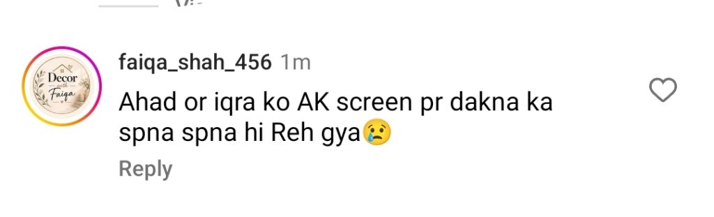 Ahad Raza Mir Announces A Break From Showbiz