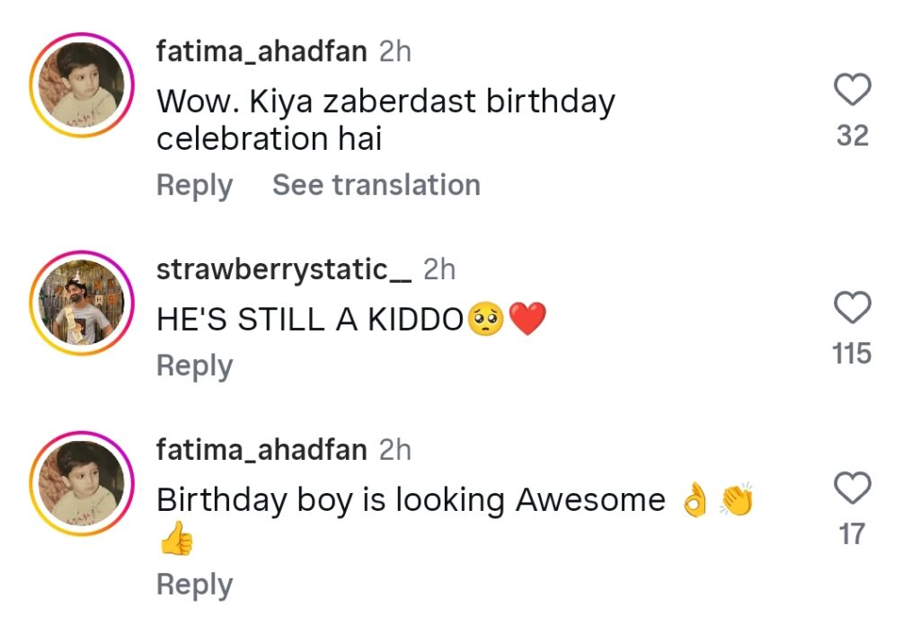 Ahad Raza Mir Celebrates 33rd Birthday