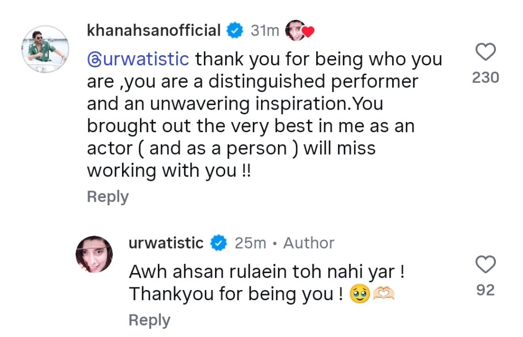 Urwa Hocane Bids Farewell To Aap Ki Izzat with Unseen BTS Pictures