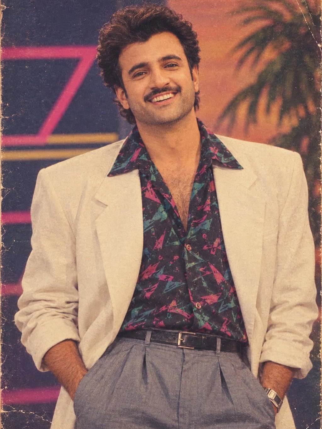 Pakistani Celebrities Imagine Themselves In The 80s