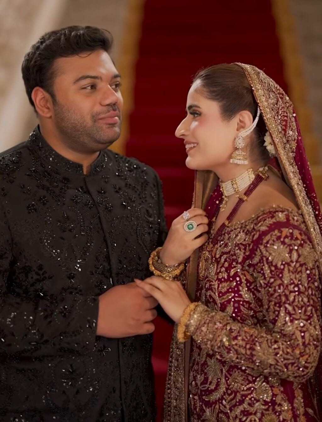 Aroob Jatoi & Ducky Bhai Bridal Shoot Aroob Jatoi & Ducky Bhai Bridal Shoot