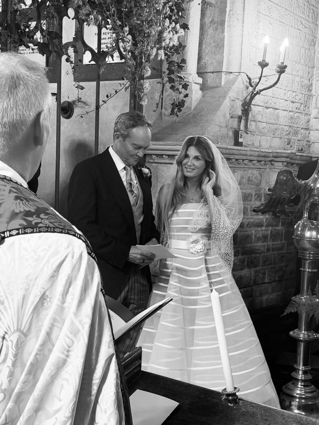 Jemima Goldsmith Shares Gorgeous Wedding Pictures