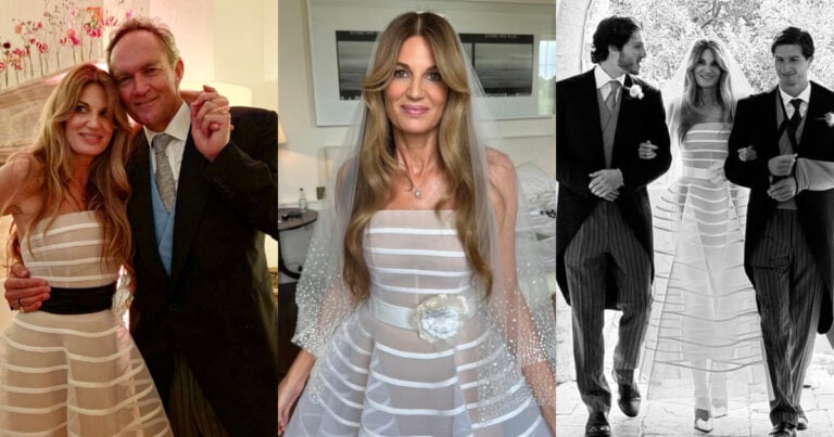 Jemima Goldsmith Shares Gorgeous Wedding Pictures