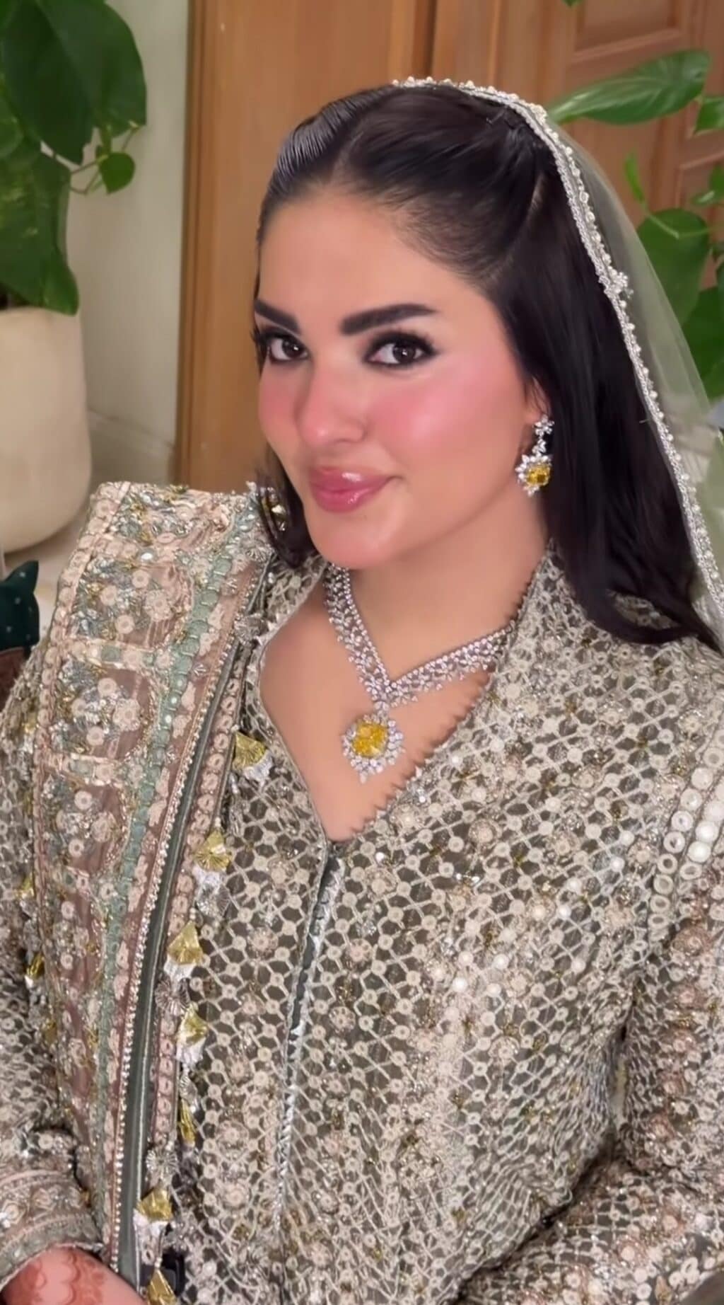 Mahnoor Safdar Nikah Look