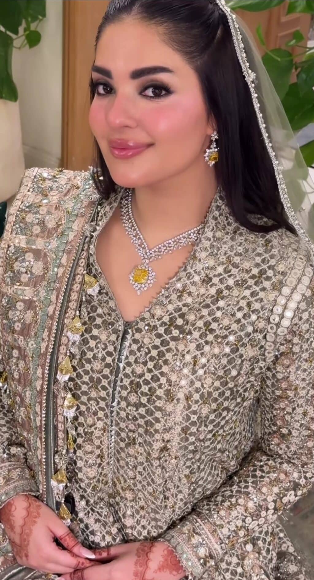 Mahnoor Safdar Nikah Look