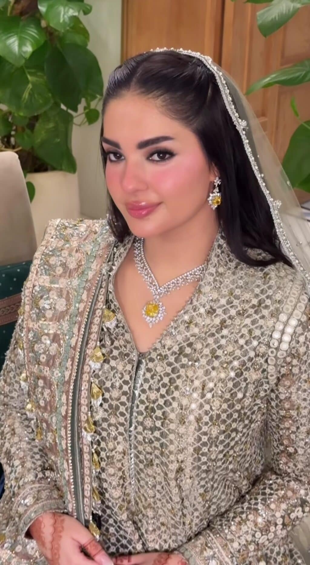 Mahnoor Safdar Nikah Look