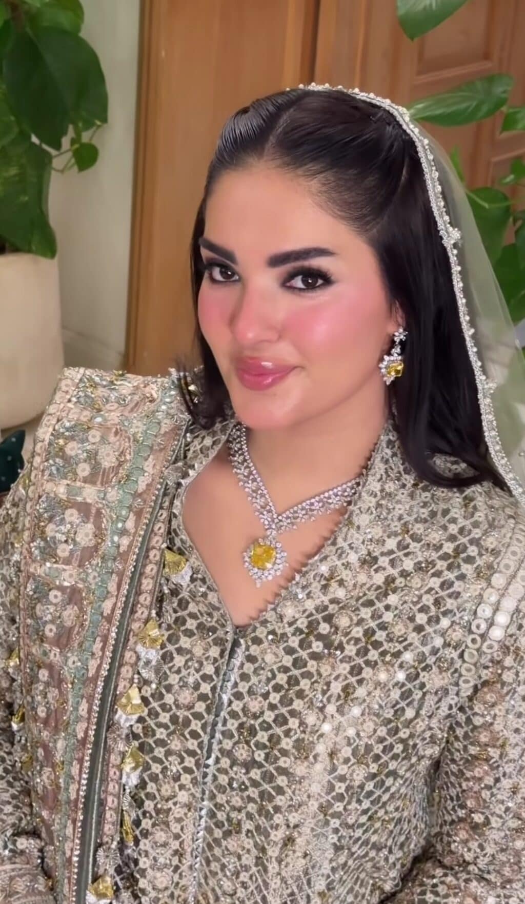 Mahnoor Safdar Nikah Look