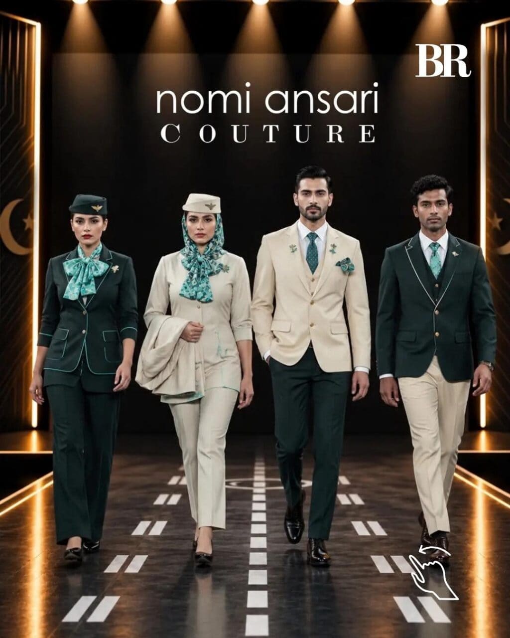 PIA Uniforms Get A Makeover By Top Pakistani Designers PIA Uniforms Get A Makeover By Top Pakistani Designers