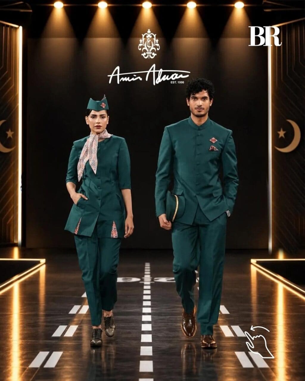 PIA Uniforms Get A Makeover By Top Pakistani Designers PIA Uniforms Get A Makeover By Top Pakistani Designers
