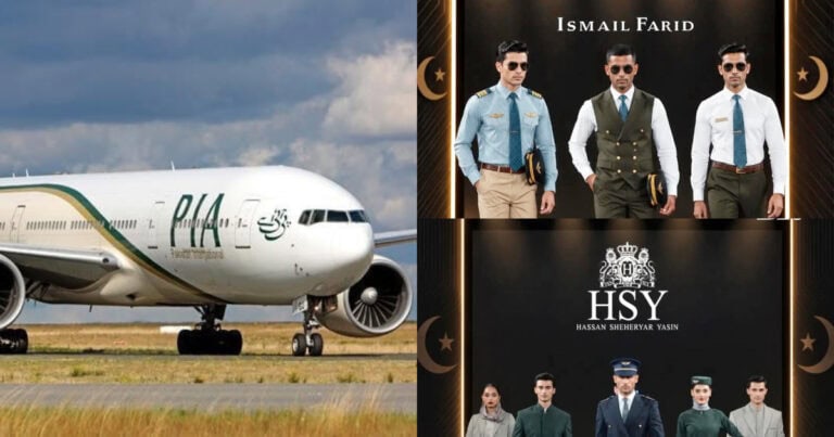 PIA Uniforms Get A Makeover By Top Pakistani Designers